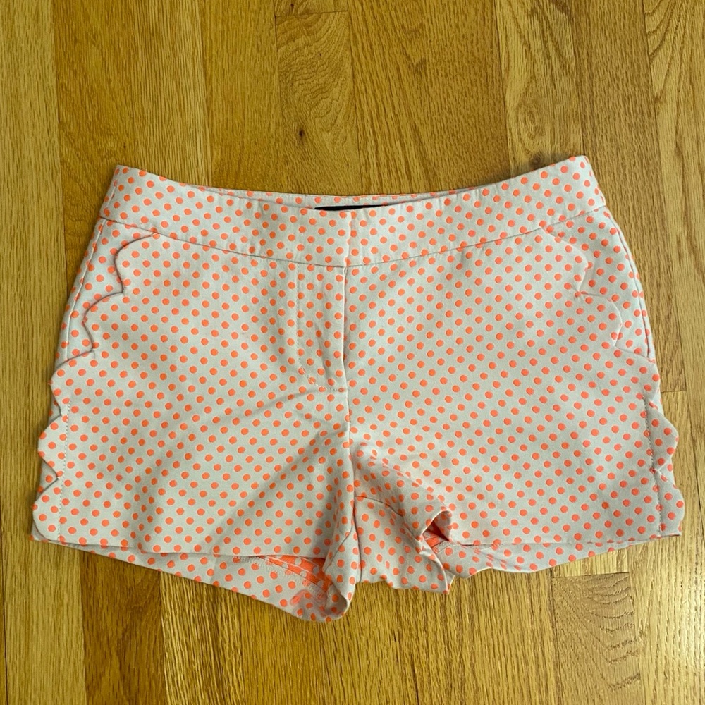J. Crew shorts with scallop pockets